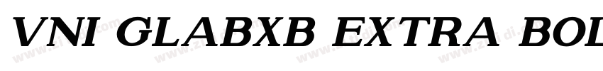 VNI GlabXb Extra Bol字体转换